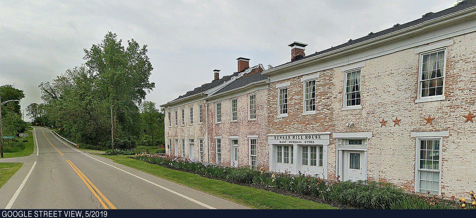 Photo of the Bunker Hill House in Ohio.